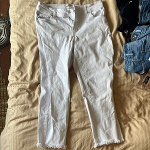 Women's White Jeans